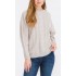 CABLE KNIT RAGLAN SLEEVE SWEATER